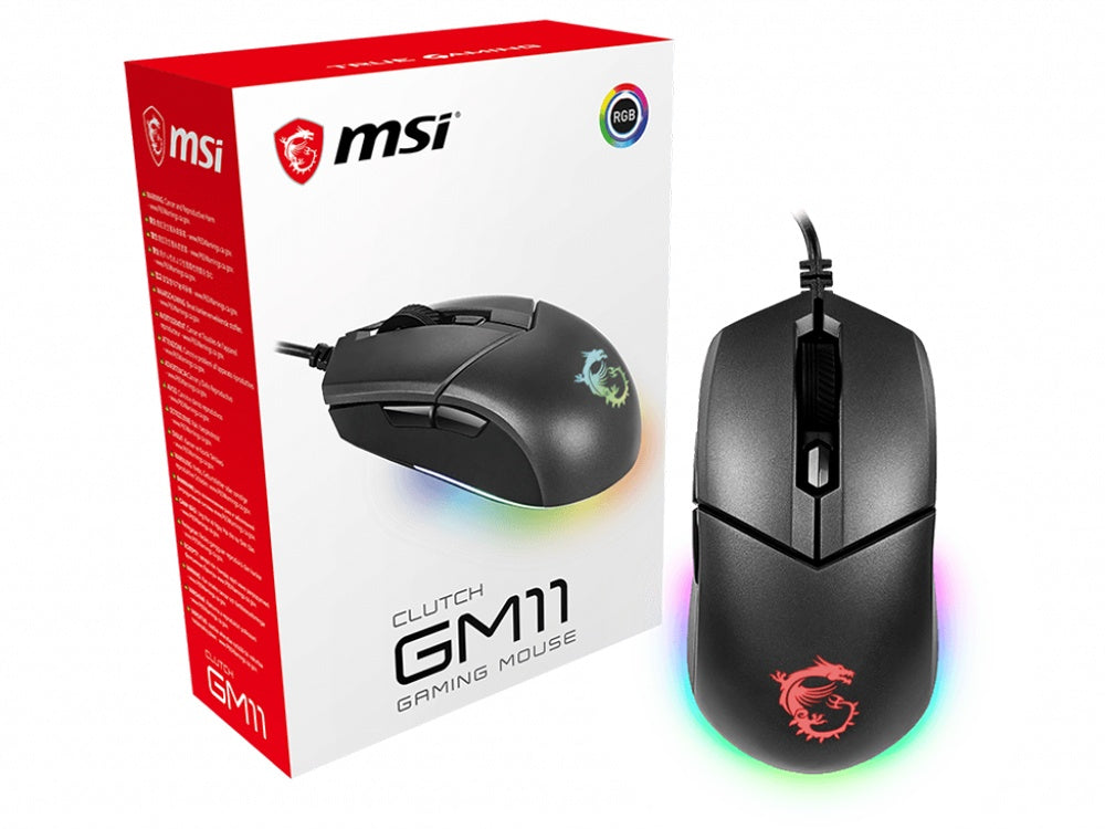 MSI Clutch GM11 RGB Gaming Mouse