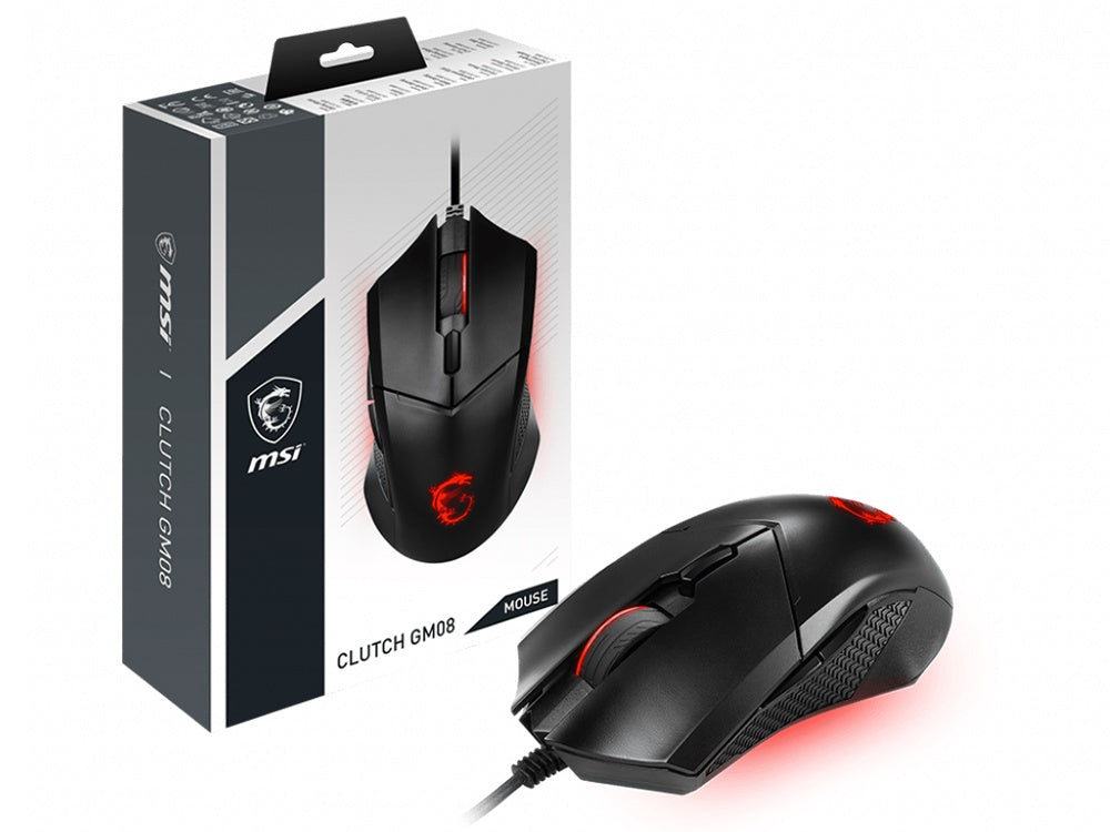 MSI Clutch GM08 Optical Gaming Mouse