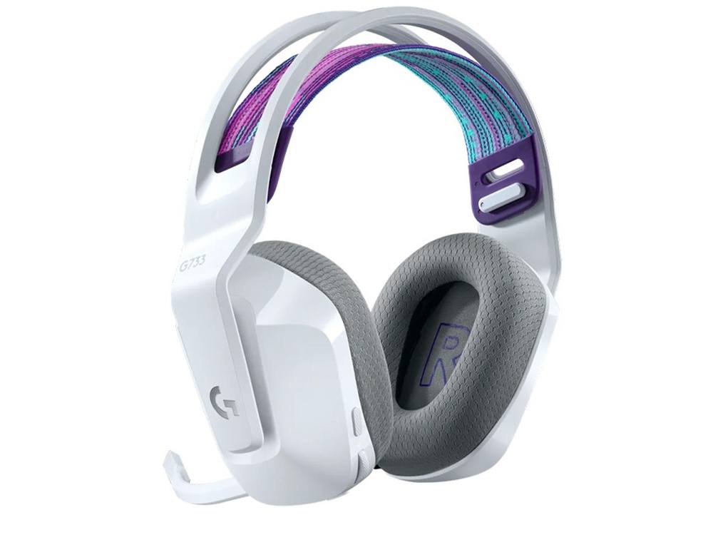 Logitech G733 Lightspeed Wireless RGB Gaming Headset - White