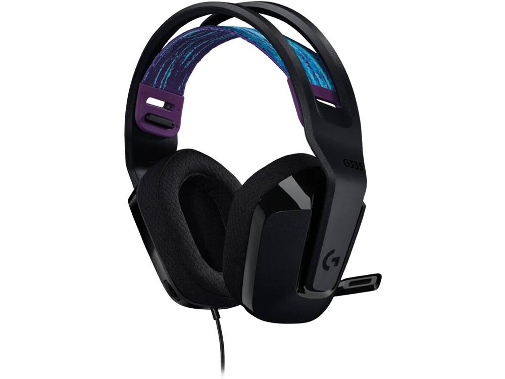 Logitech G335 Wired Gaming Headset - Black
