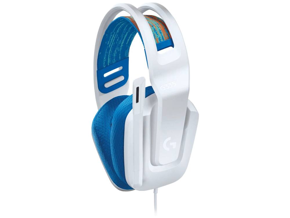 Logitech G335 Wired Gaming Headset - White
