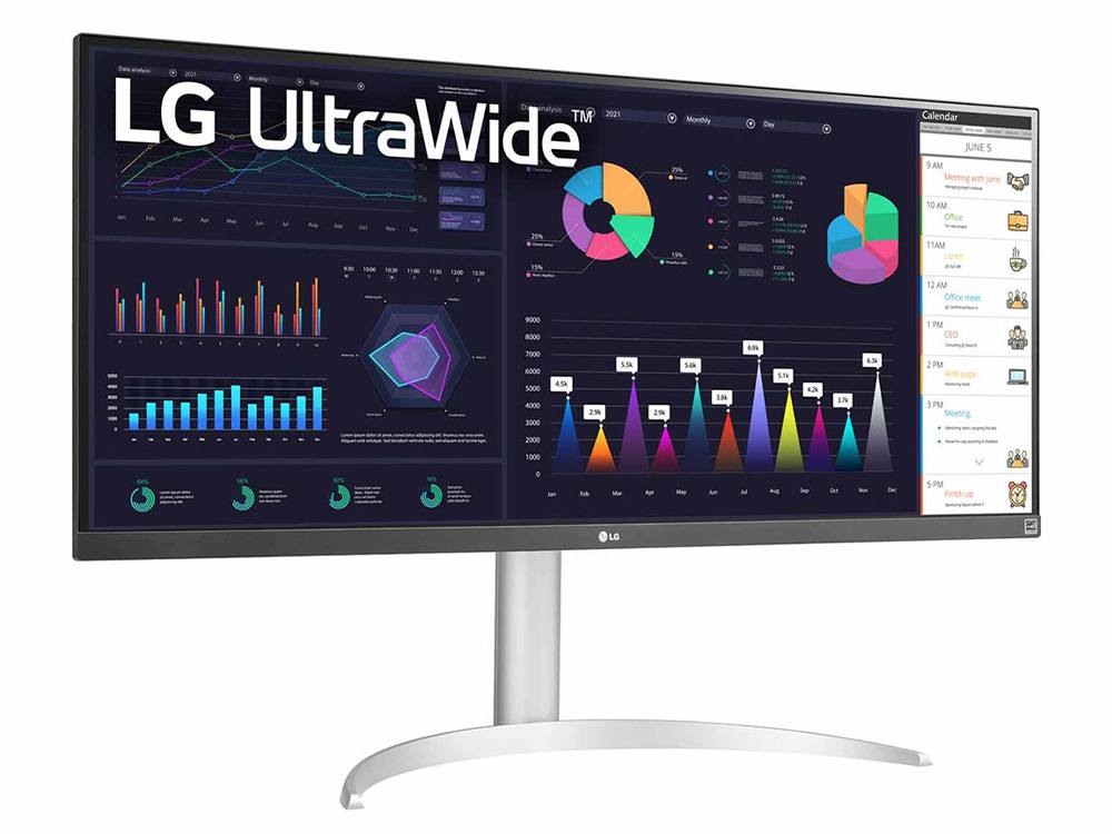 LG 34WQ650-W 34” UltraWide FHD FreeSync IPS Monitor