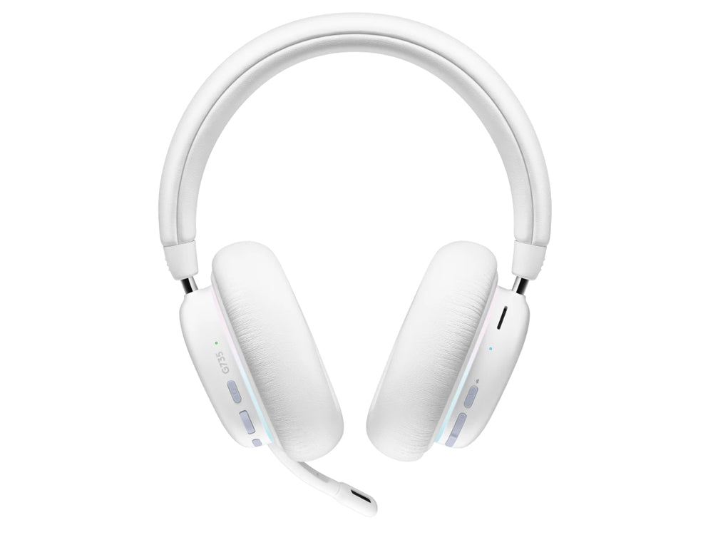 Logitech G735 RGB Wireless Gaming Headset - White Aurora Collection