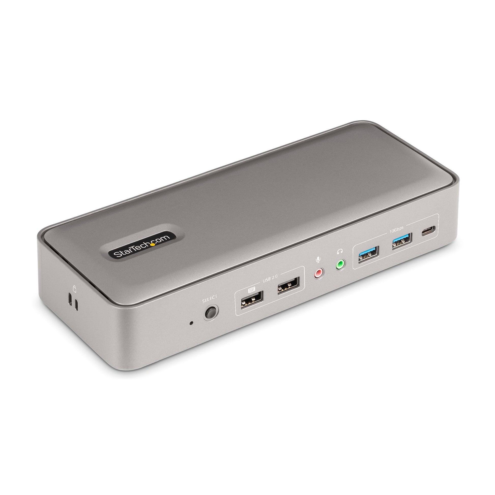 StarTech Dual-Laptop USB-C KVM Docking Station – Dual 4K 60Hz DisplayPort with 90W / 45W Power Delivery-1