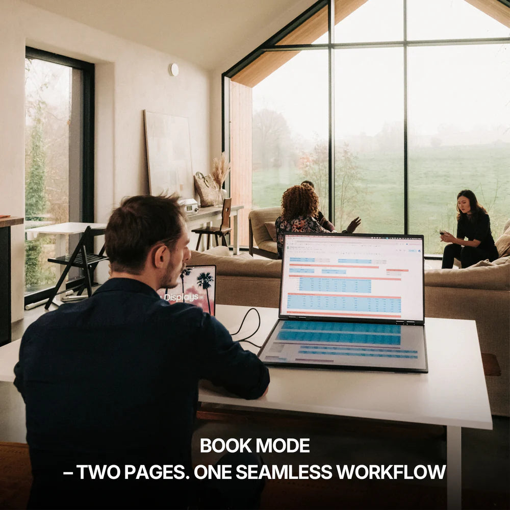 Dual Book Pro 48” Wide (Gen 1) — Dual Portable Monitor System-12