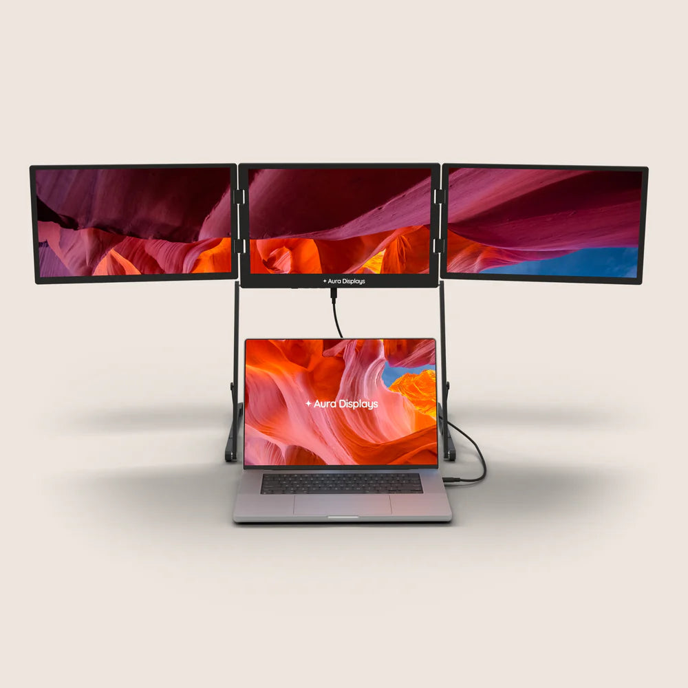 Triple Aero Pro Max (Gen 2) - Triple Portable Monitor System