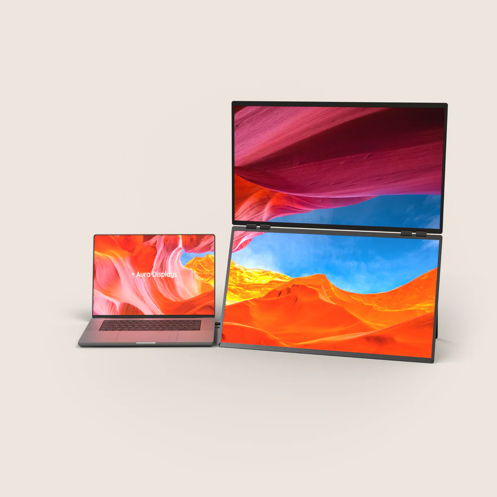 Dual Book Pro 48” Wide (Gen 1) — Dual Portable Monitor System