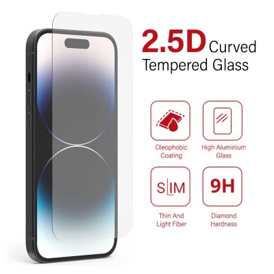 Tempered Glass Screen Protectors for iPhone 17