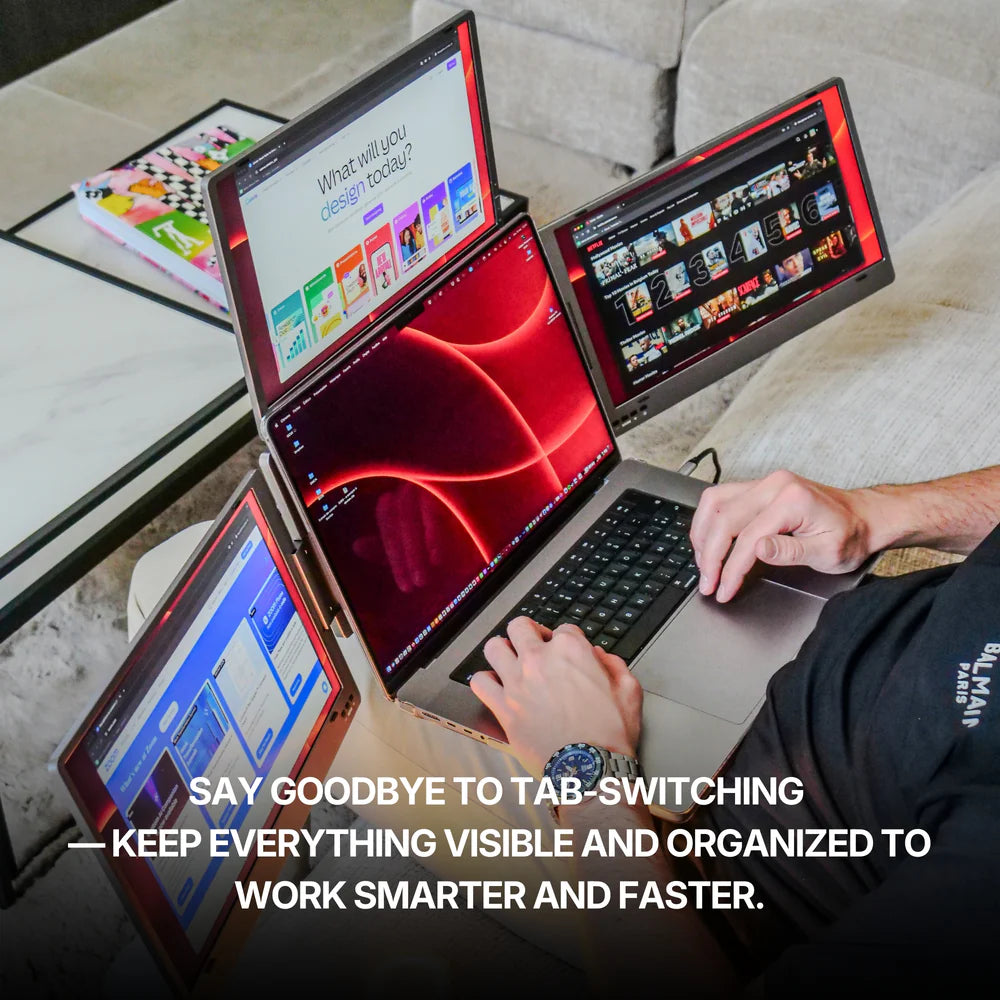 Triple Boost Pro (Gen 2) - Triple Portable Monitor System-20