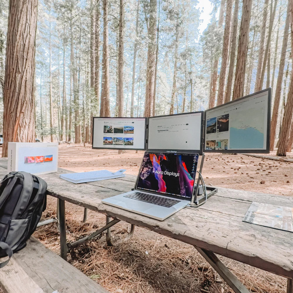 Triple Aero Pro Max (Gen 2) - Triple Portable Monitor System-17