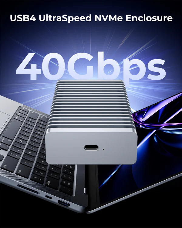 RayCue 40Gbps USB-C NVMe SSD Enclosure (Up to 8TB)-2