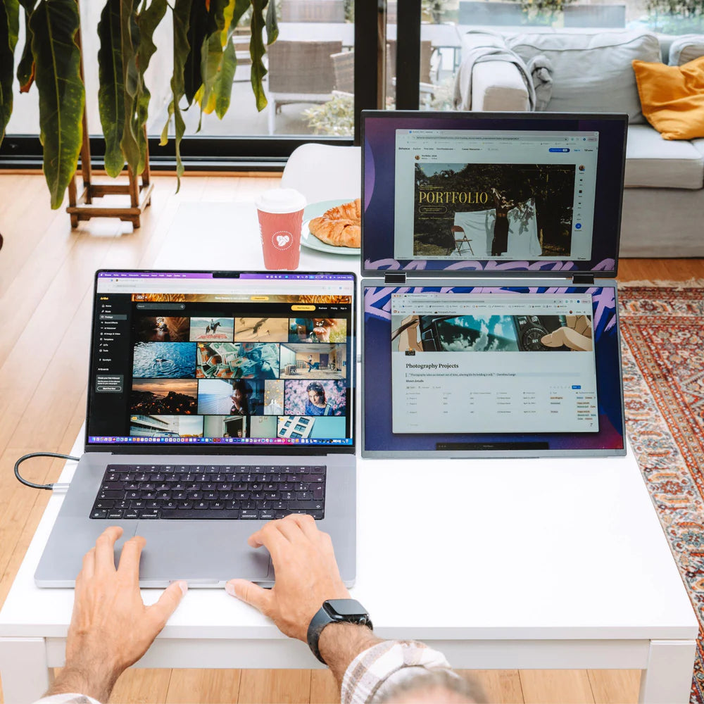 Dual Book Pro (Gen 2) — Dual Portable Monitor System