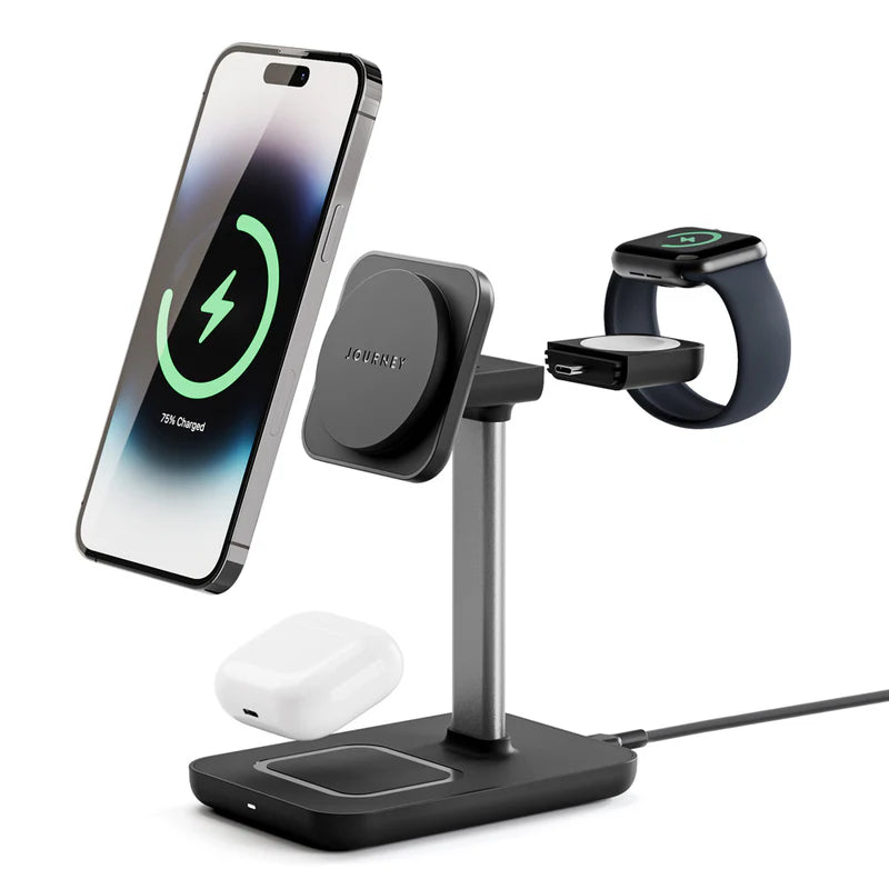 TRIO 3-in-1 Wireless Charging Station JOURNEY