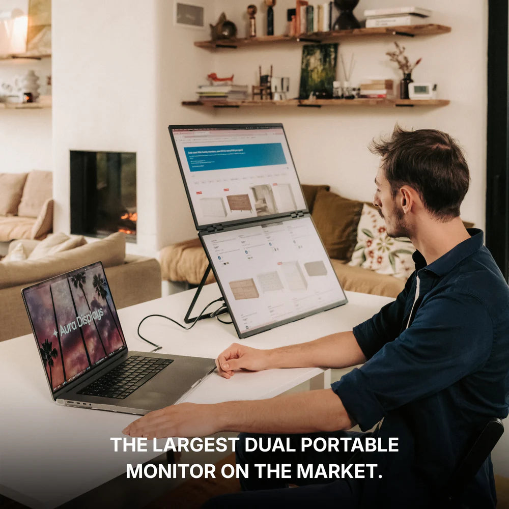 Dual Book Pro 48” Wide (Gen 1) — Dual Portable Monitor System-2