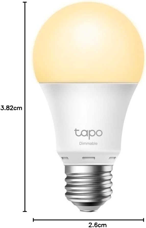 TP-Link L510E Tapo Dimmable Smart Wi-Fi Light Bulb with Edison Fitting