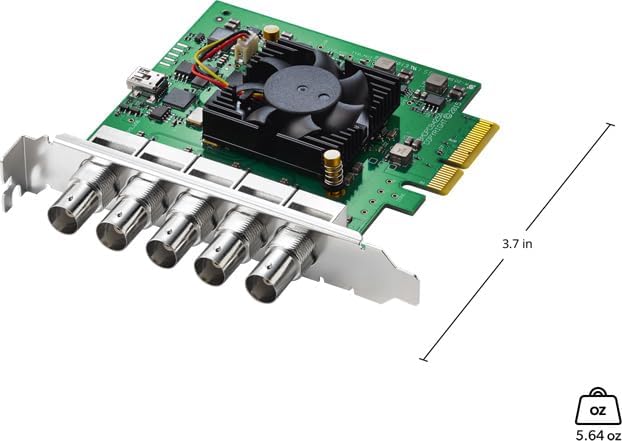 Blackmagic Design DeckLink Duo 2 – 4ch SDI PCIe Capture & Playback Card