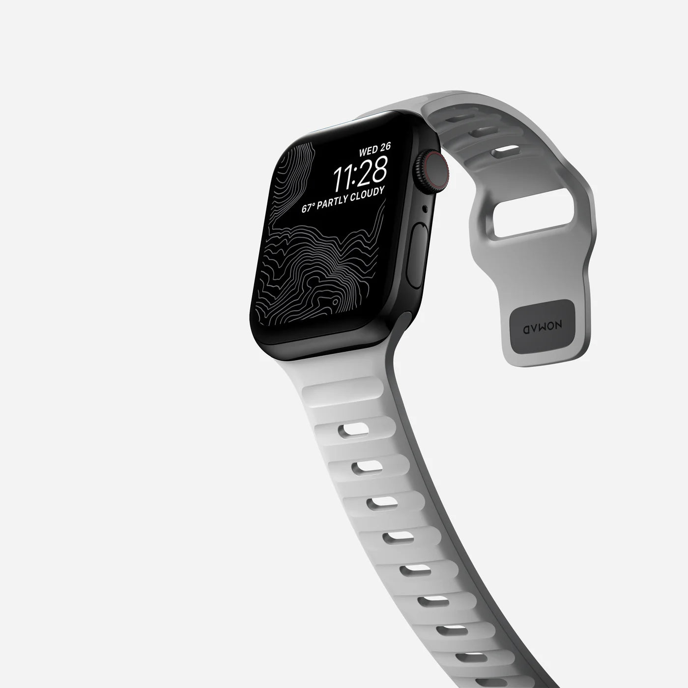 NOMAD Sport Band for Apple Watch (41/42 mm) – Lunar Gray