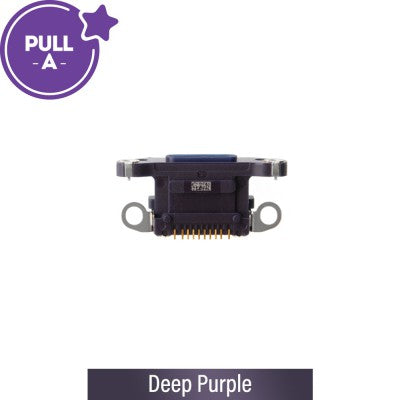 Charging Port Connector for iPhone 14 Pro / 14 Pro Max (PULL-A) – Space Black, Silver, Gold, Deep Purple