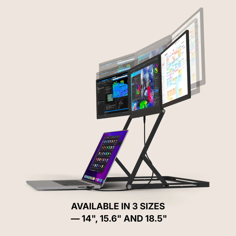 Triple Aero Pro Max (Gen 2) - Triple Portable Monitor System-3