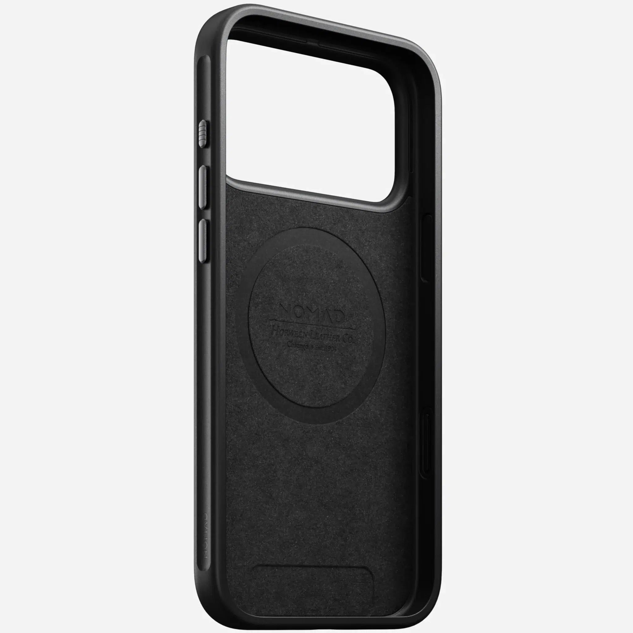 Nomad Modern Leather Case — Horween® Edition Black for iPhone 17 Pro Max