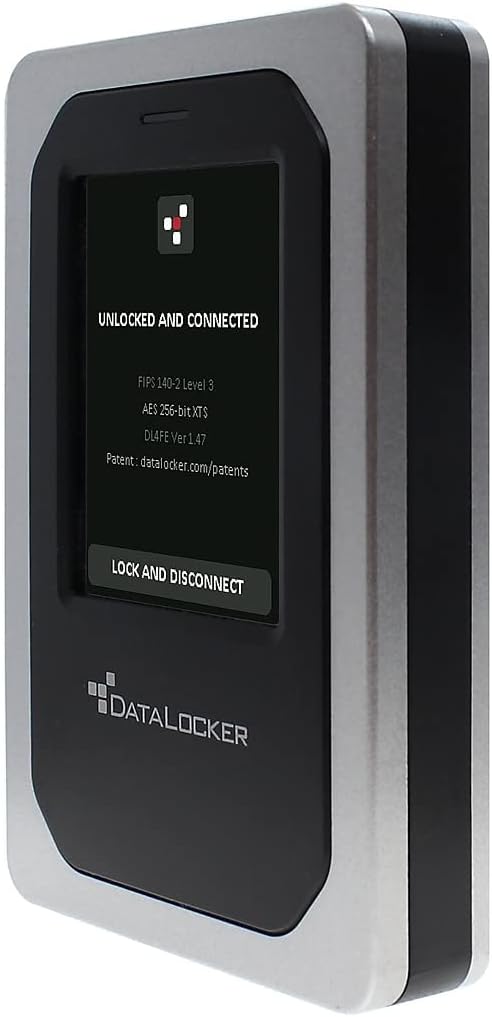 DataLocker DL4 FE 4 TB Portable Solid State Drive - External - TAA Compliant