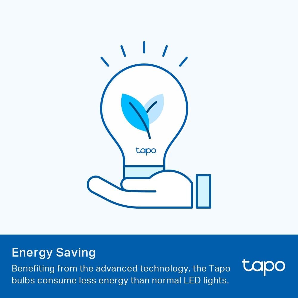 TP-Link L510E Tapo Dimmable Smart Wi-Fi Light Bulb with Edison Fitting