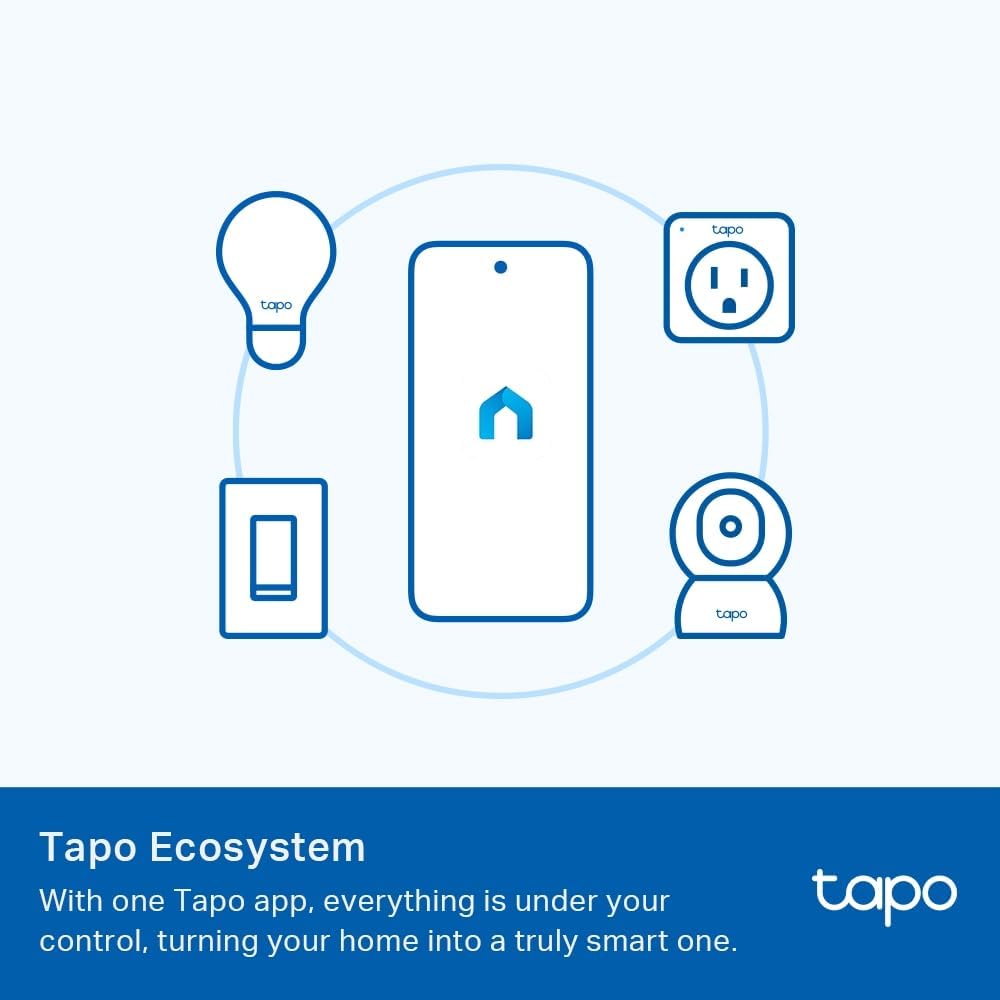 TP-Link L510E Tapo Dimmable Smart Wi-Fi Light Bulb with Edison Fitting