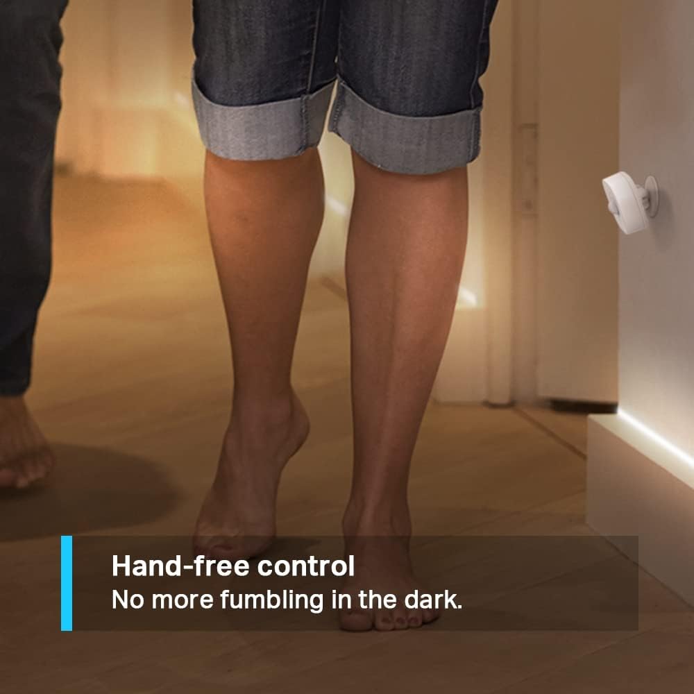 Tapo Smart Motion Sensor, Wide Range Detection, Motion-Activated Light, Energy Saving, Instant Alerts & App Notification, Battery-Powered (Tapo T100） | AU Version |