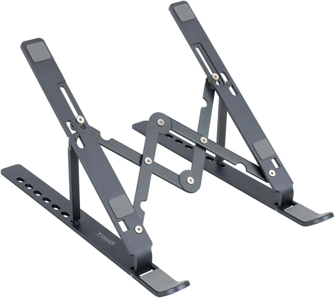 TooQ TQLRS0033-AL-G Stand for Laptops, Tablets, Mobile Phones and Books - Grey