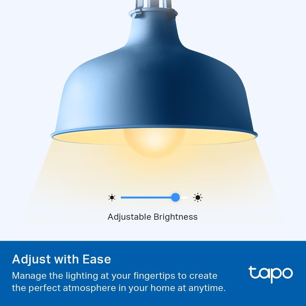 TP-Link L510E Tapo Dimmable Smart Wi-Fi Light Bulb with Edison Fitting