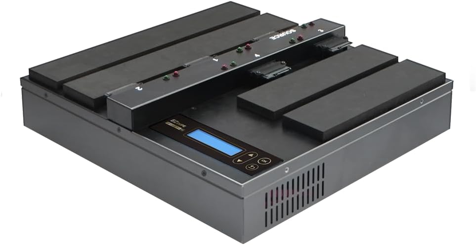 EZ DUPE 1-to-4 HD Cyclone HDD/SSD Duplicator & Eraser (300MB/s)