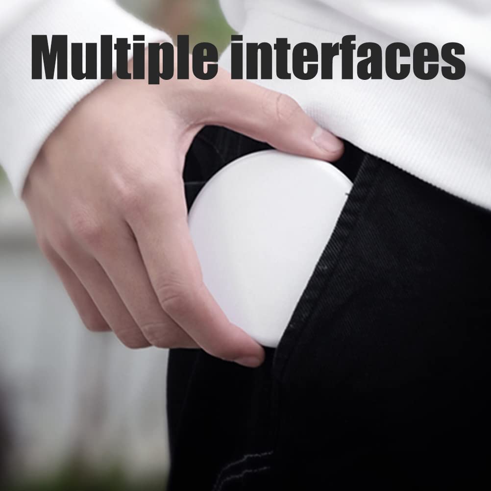 Dougrtha Multifunctional Data Cable Conversion Head — Portable Storage Box (White)