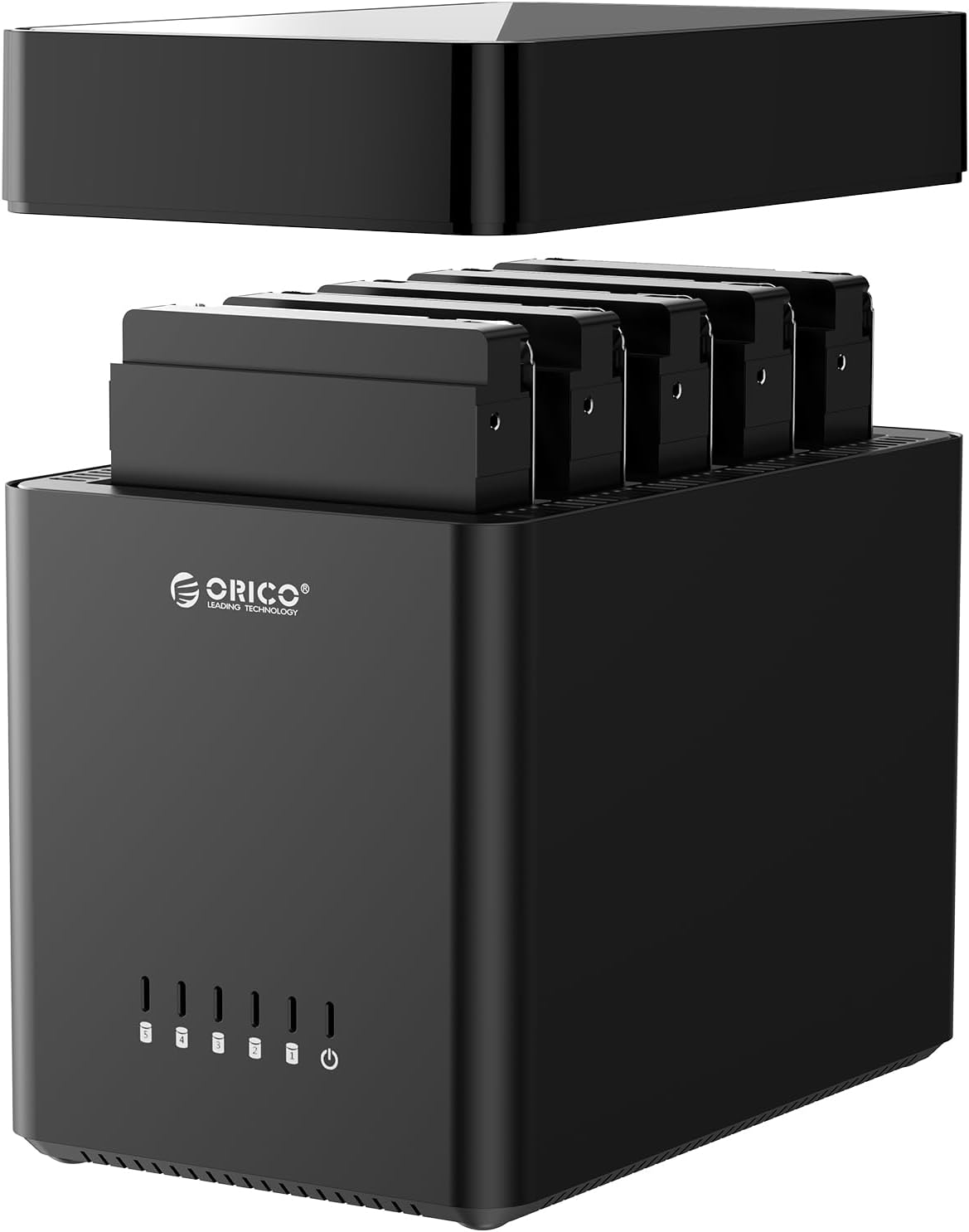 ORICO 5-Bay 3.5" USB-C Hard Drive Enclosure — DS500C3