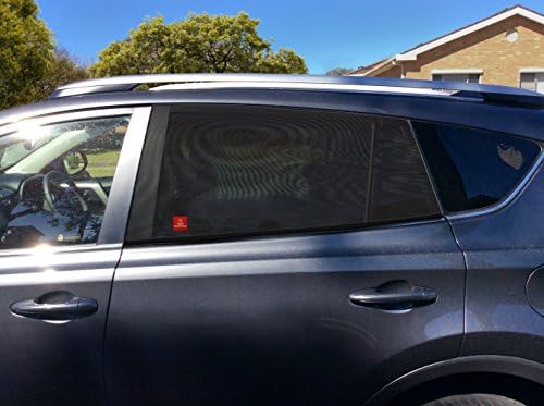 Royal Rascals Car Window Shade x2, Car Sun Shades to Protect Babies & Children, Car Baby Essentials, 40+ UV Sun Protection, Full Window Covers, Car Shades to Fit Most Car Windows, Sun Shade for Baby