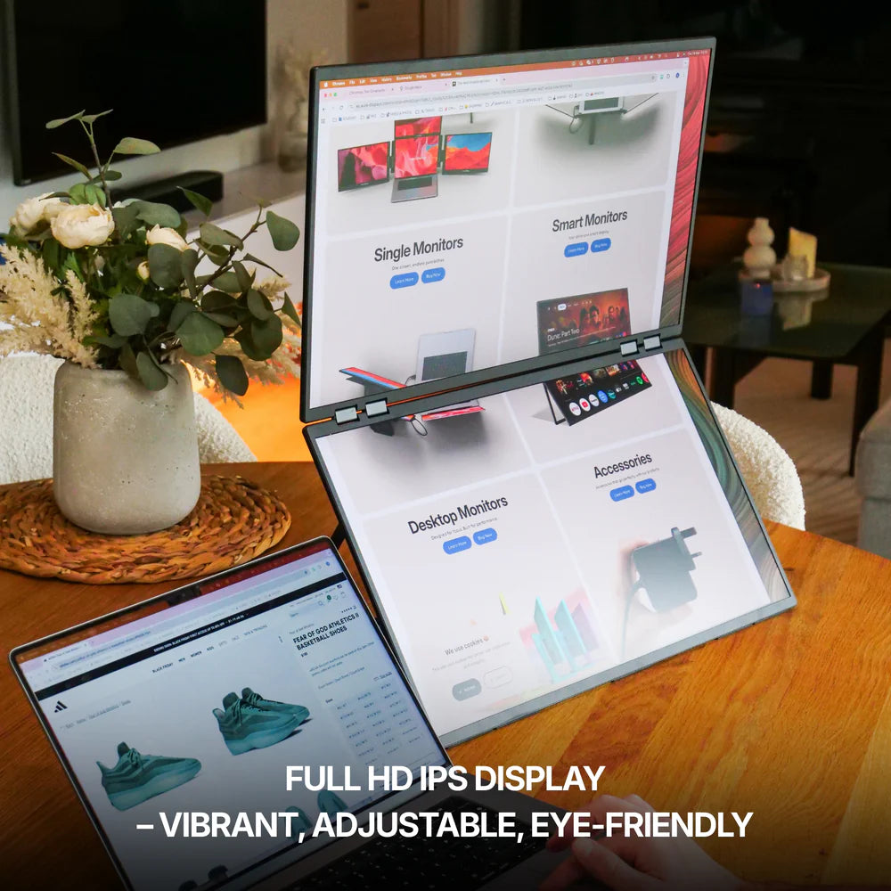 Dual Book Pro 48” Wide (Gen 1) — Dual Portable Monitor System-4