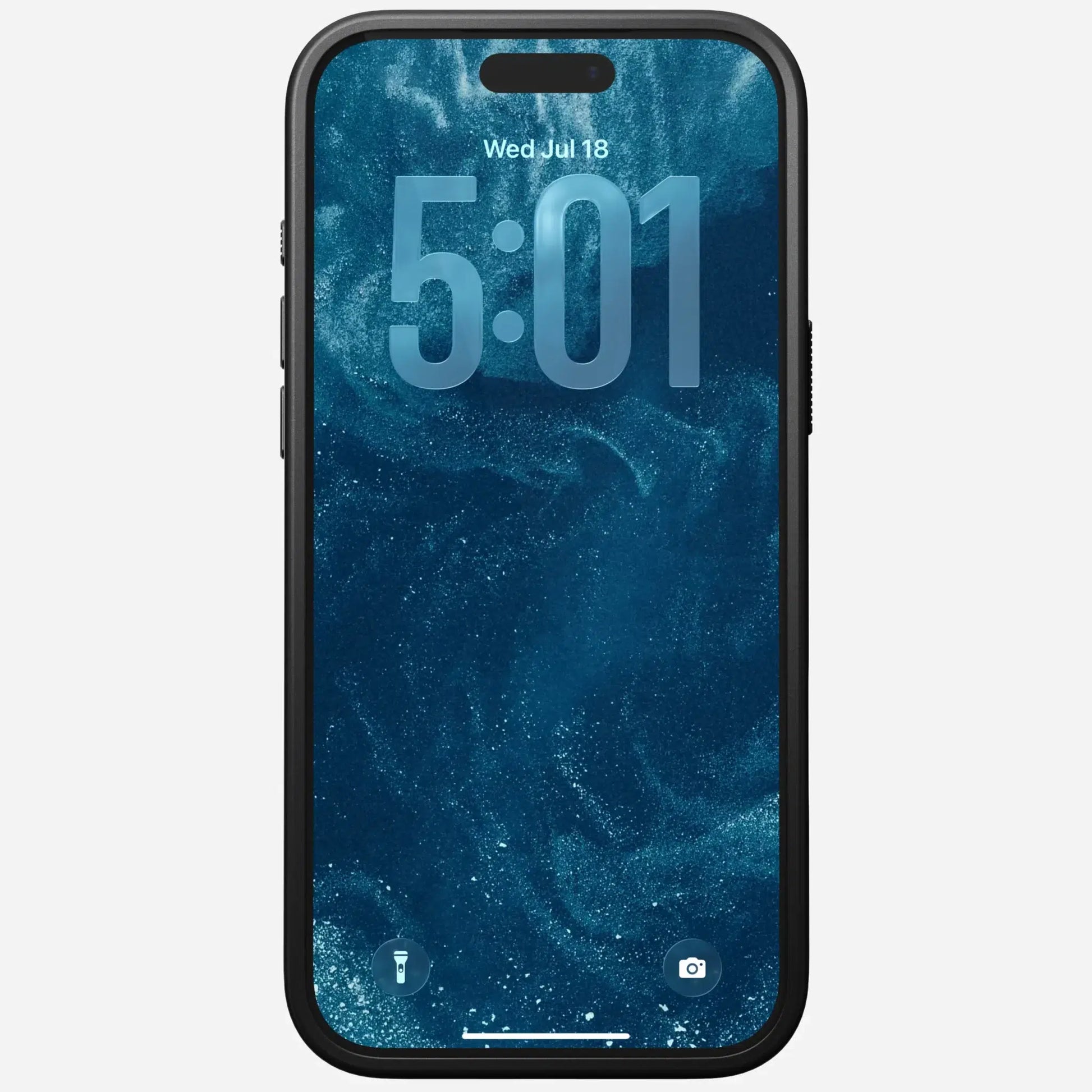 Nomad Modern Leather Case — Horween® Edition Black for iPhone 17 Pro Max