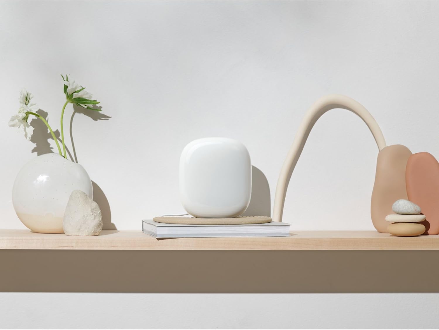 Google Nest WiFi Pro Home Mesh Wi-Fi 6E System White 3 Pack
