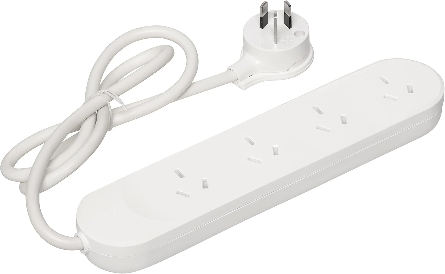 HPM Standard 4 Outlet Powerboard White