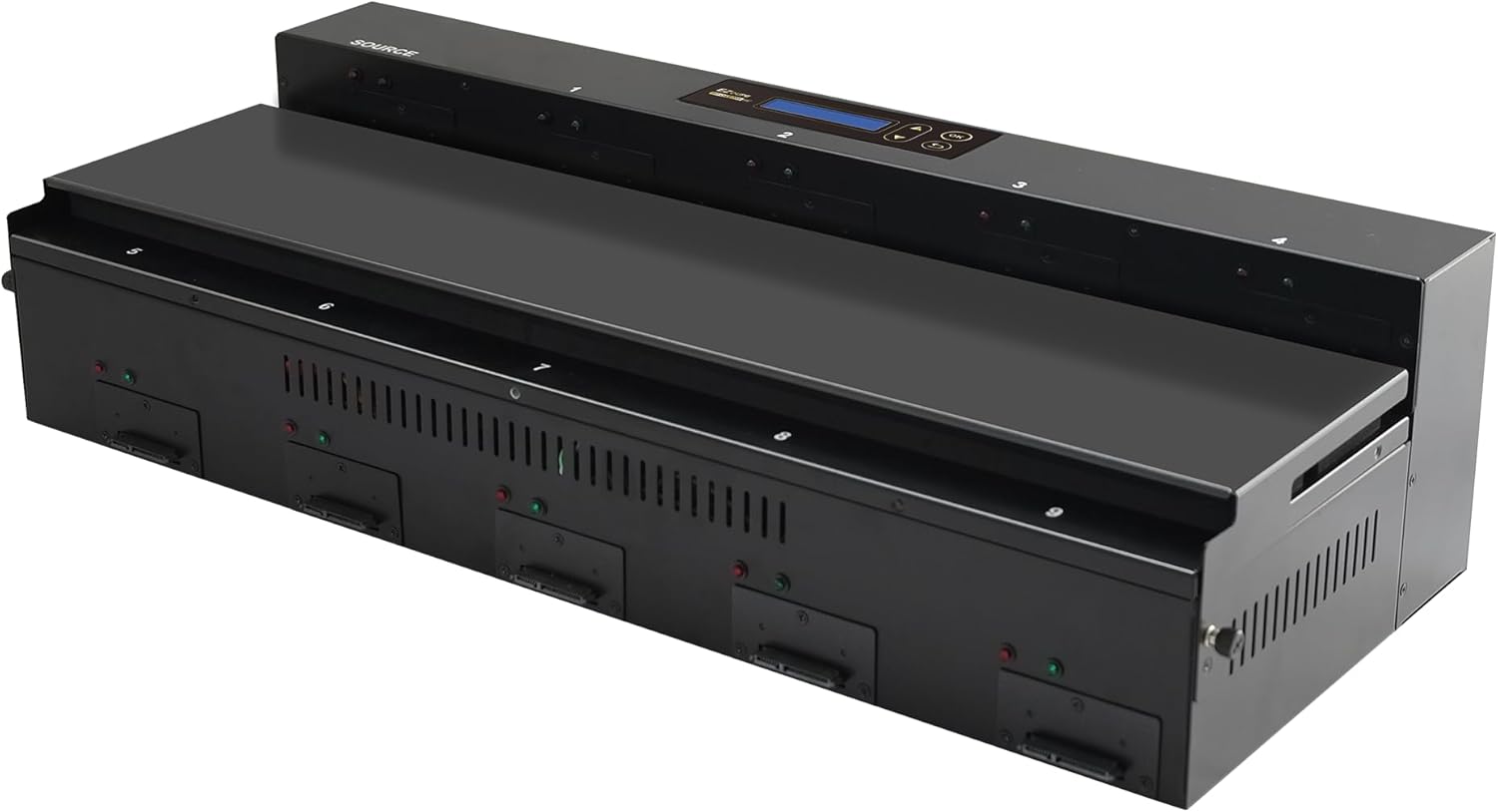 EZ DUPE 1-to-9 HD Cyclone HDD/SSD Duplicator & Eraser (600MB/s)