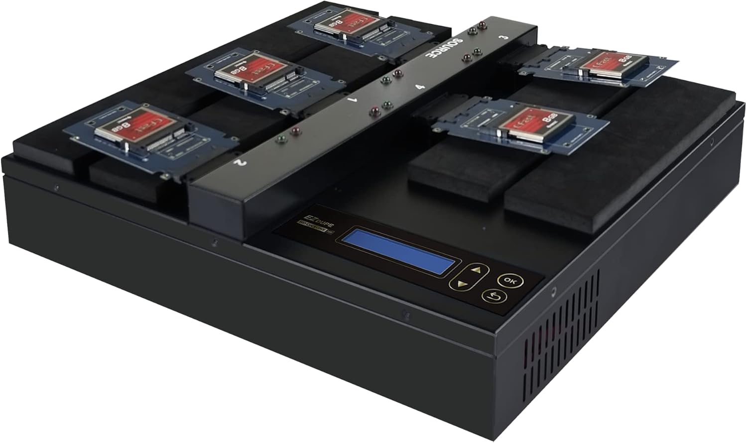 EZ DUPE 1-to-4 HD Cyclone HDD/SSD Duplicator & Eraser (600MB/s)