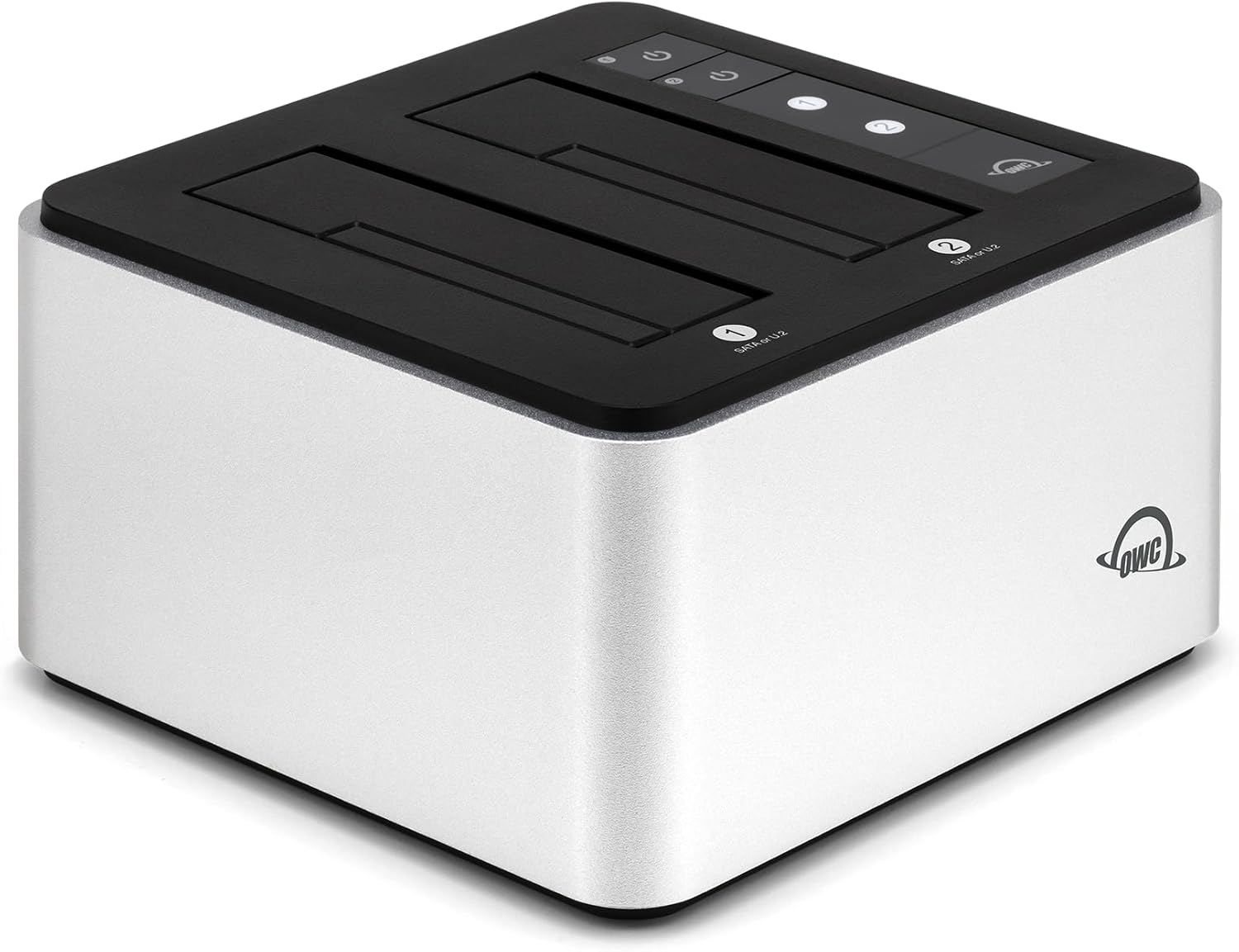 OWC Drive Dock – Dual-Bay USB 3.2 Docking Station for 2.5"/3.5" HDD & SSD