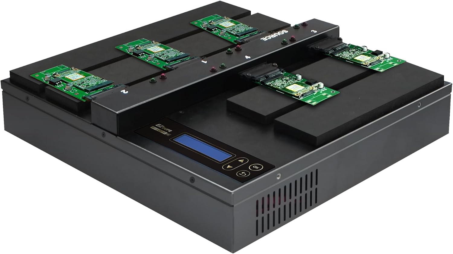 EZ DUPE 1-to-4 HD Cyclone HDD/SSD Duplicator & Eraser (600MB/s)