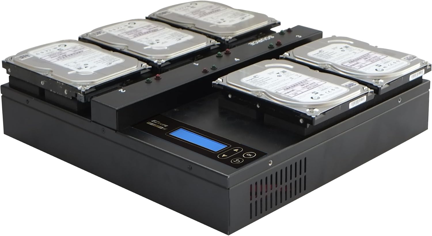 EZ DUPE 1-to-4 HD Cyclone HDD/SSD Duplicator & Eraser (600MB/s)