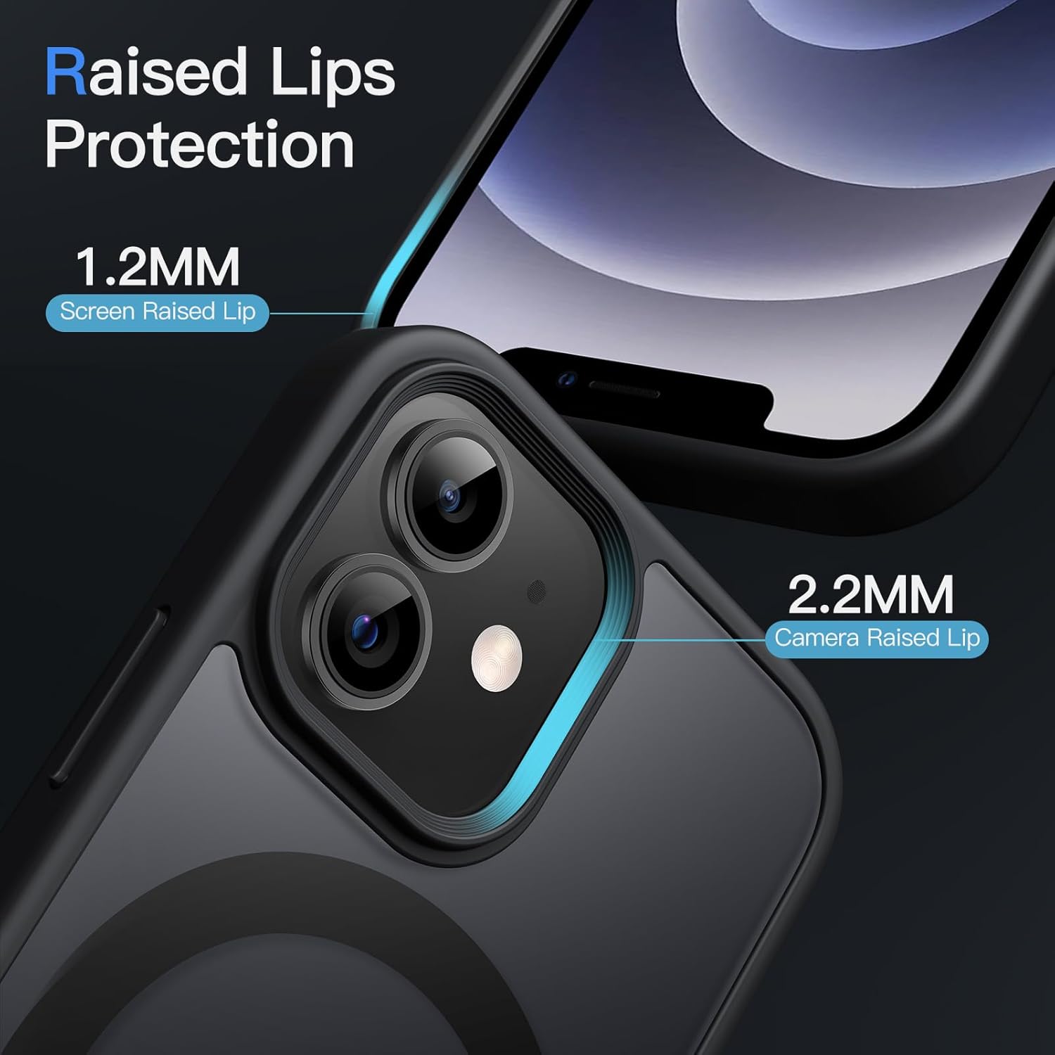 JETech Magnetic iPhone 12 & 12 Pro Case 6.1-Inch Compatible with MagSafe / aussiezgoodshub.com