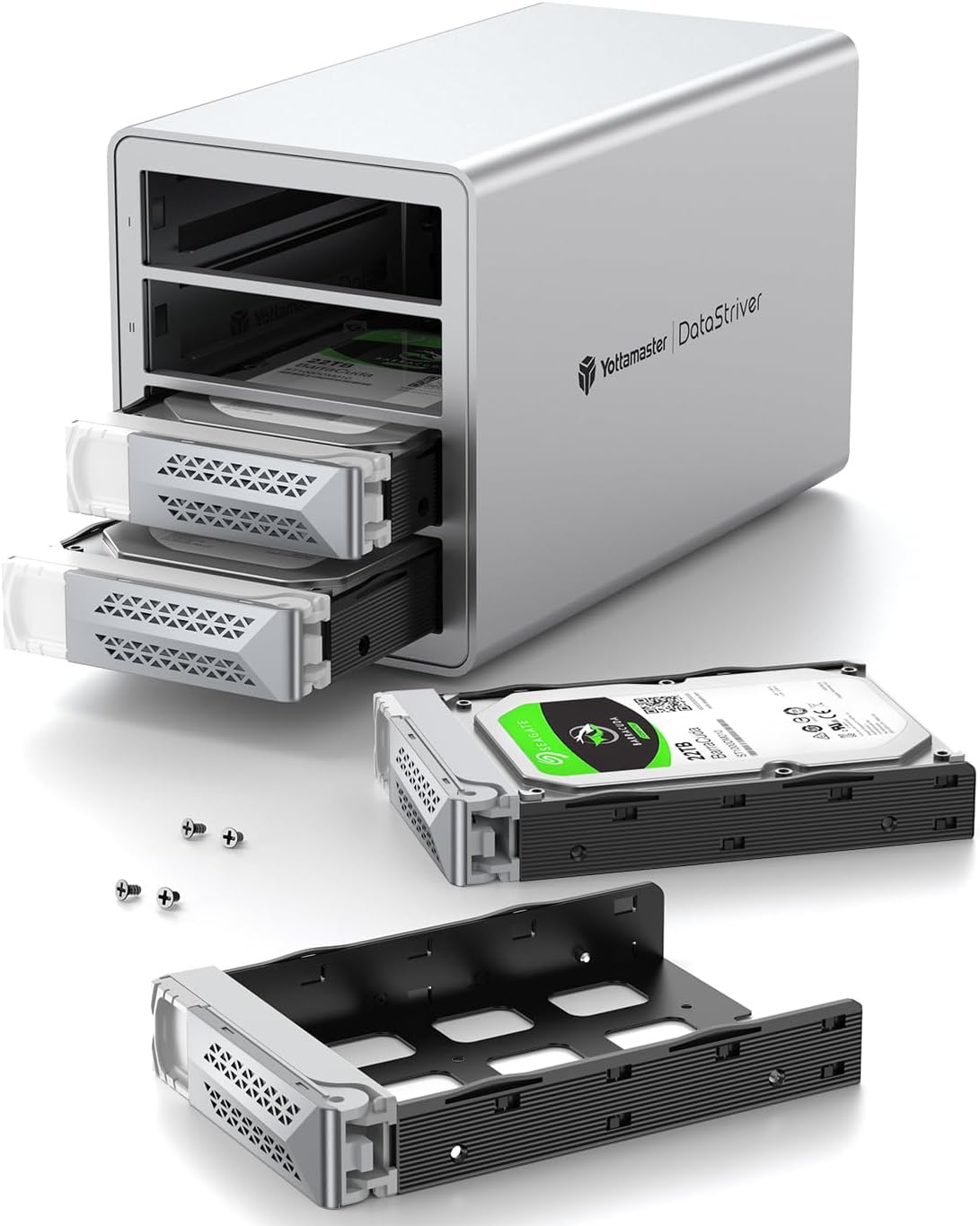 Yottamaster VN400C3 4-Bay USB-C Hard Drive Enclosure