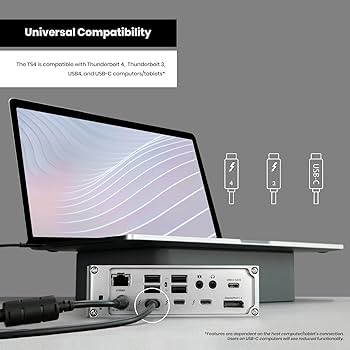 CalDigit TS4 Thunderbolt Station 4 - Thunderbolt 4 Dock