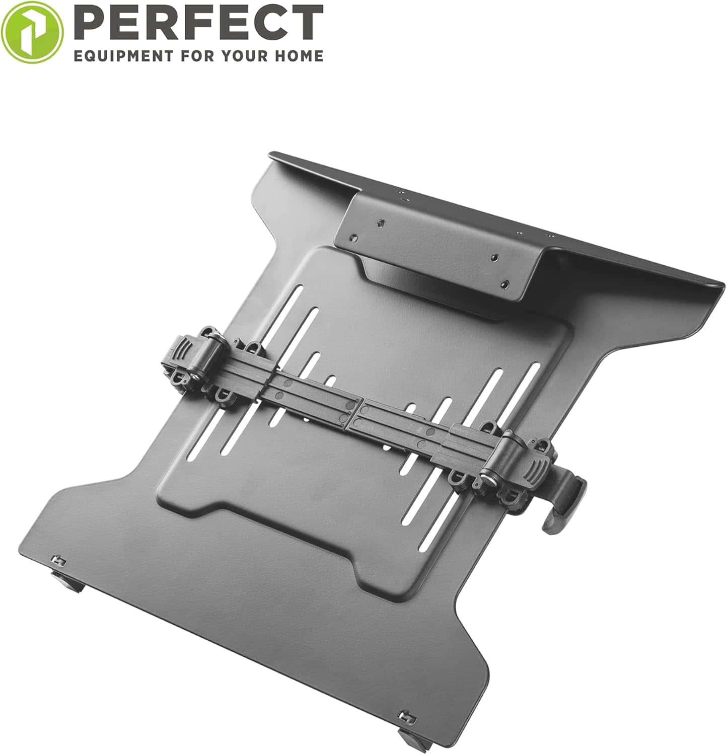Perfect Notebook Mount for VESA Table Mounts Surface 30 cm x 22.5 cm Maximum Load 9 kg Black