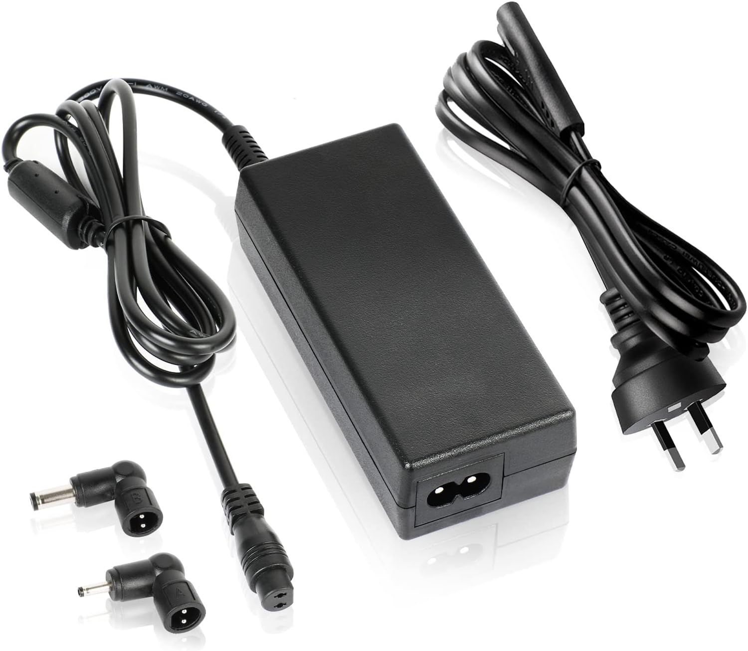 65W/45W Laptop Charger for Acer Aspire Series — Dual-Tip (5.5×1.7mm & 3.0×1.1mm)
