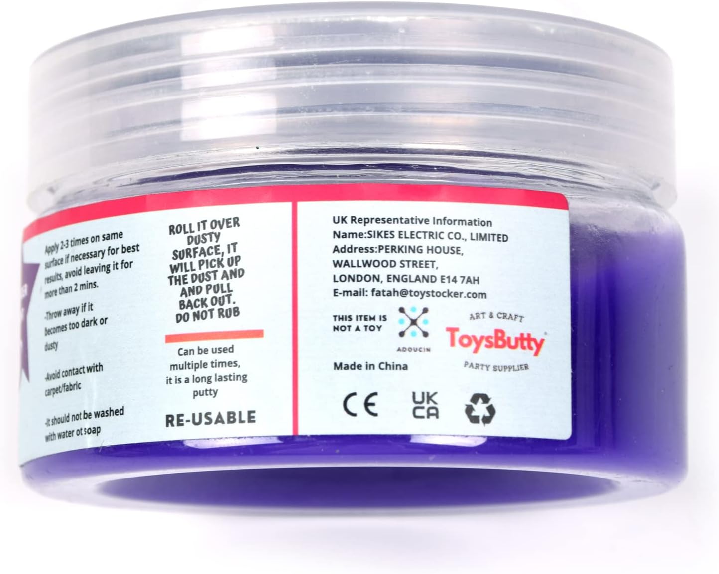 ToysButty Car Detailing Kit Gel for Car Interior Dashboard Cleaner Products, Non-Water Dust Remover Scented Freshner, Upholstery Cleaning Putty, Pc Laptop Computer Cleaning Accessories Car Slime Kits