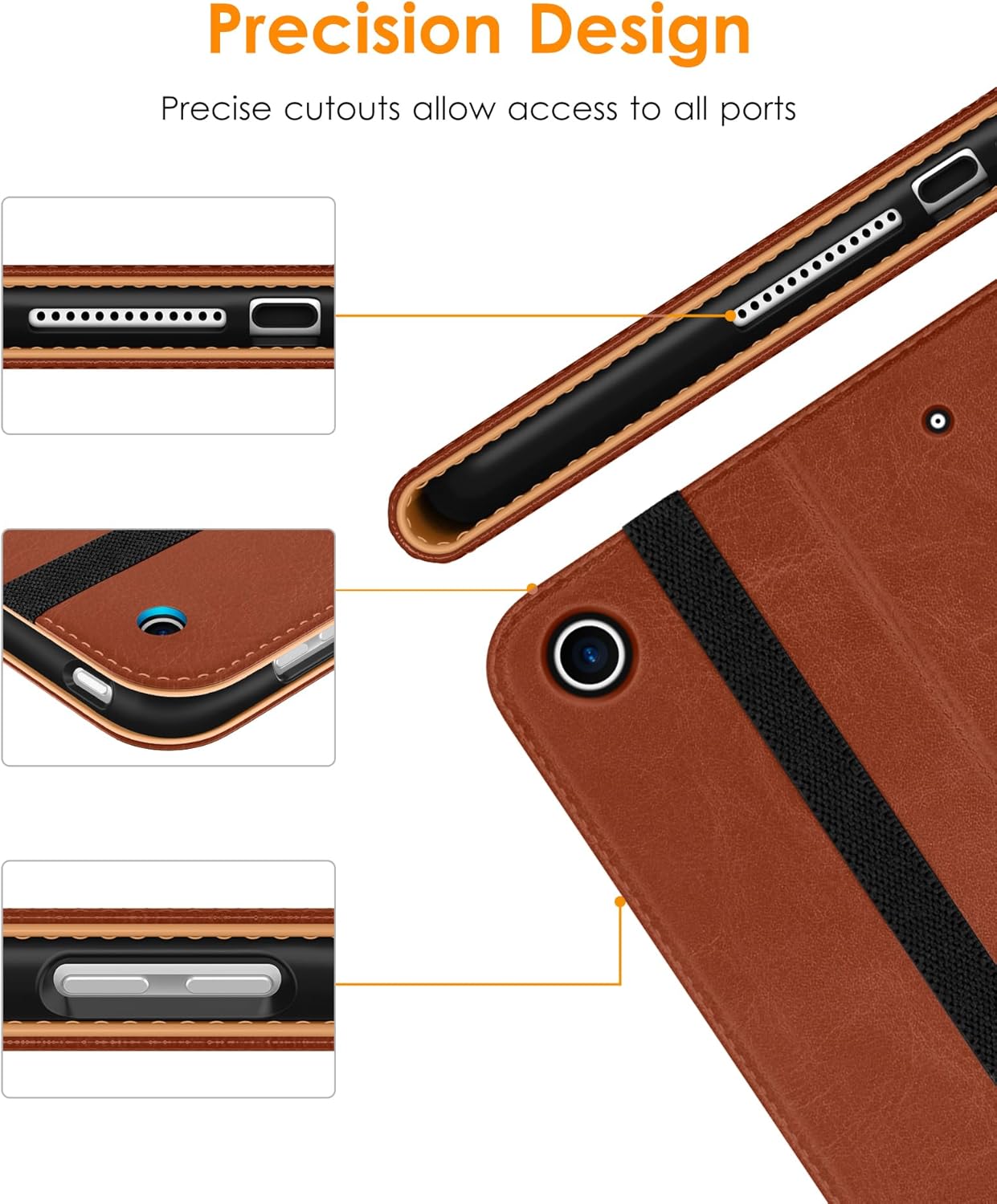 DTTO Premium Leather Folio Case for iPad 10.2” (7th / 8th / 9th Gen) Aussiez Goods Hub